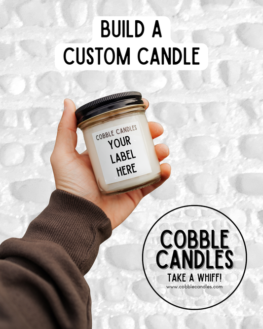 BUILD YOUR OWN CUSTOM COBBLE CANDLE